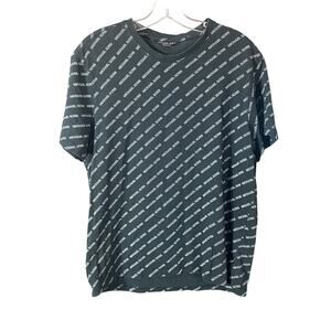 Michael Kors Logo Print Used Men’s T-shirt Size Large